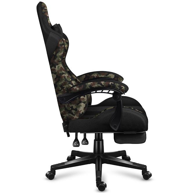 Otočné kreslo pre hráča HZ-Force 4.7 Camo Mesh