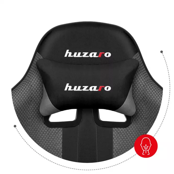 Otočné kreslo pre hráča HZ-Force 4.7 Grey Mesh
