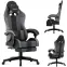 Otočné kreslo pre hráča HZ-Force 4.7 Grey Mesh,8