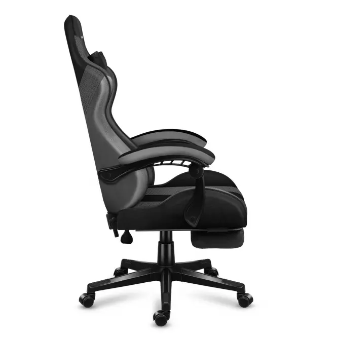 Otočné kreslo pre hráča HZ-Force 4.7 Grey Mesh,5