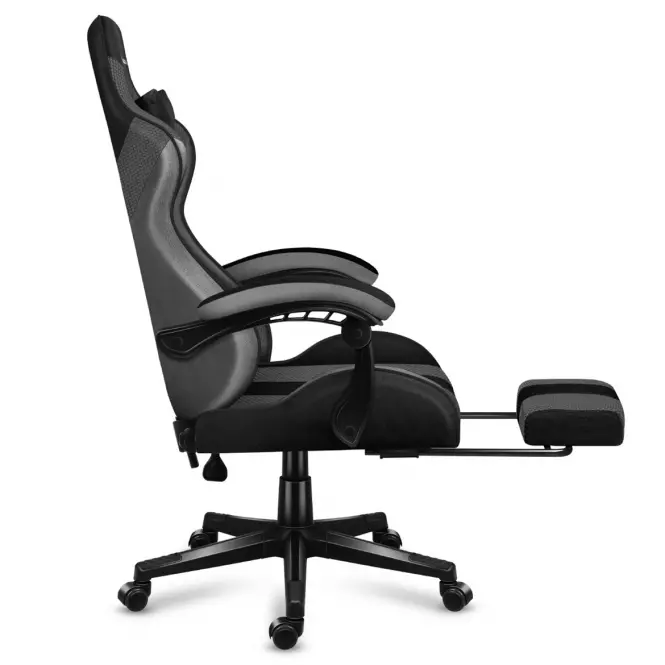 Otočné kreslo pre hráča HZ-Force 4.7 Grey Mesh,6