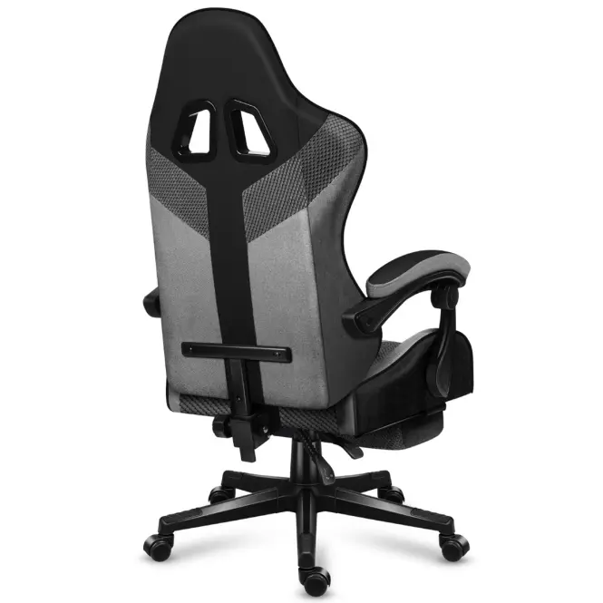 Otočné kreslo pre hráča HZ-Force 4.7 Grey Mesh,7