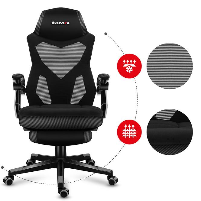 Otočné kreslo pre hráča HZ-Combat 3.0 Carbon