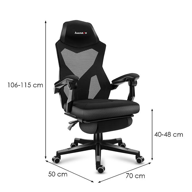 Otočné kreslo pre hráča HZ-Combat 3.0 Carbon