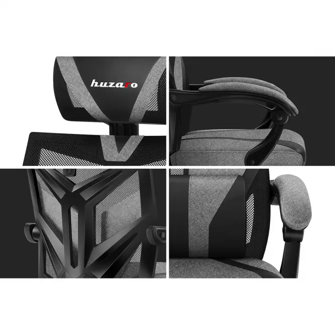 Otočné kreslo pre hráča HZ-Combat 5.0 Grey