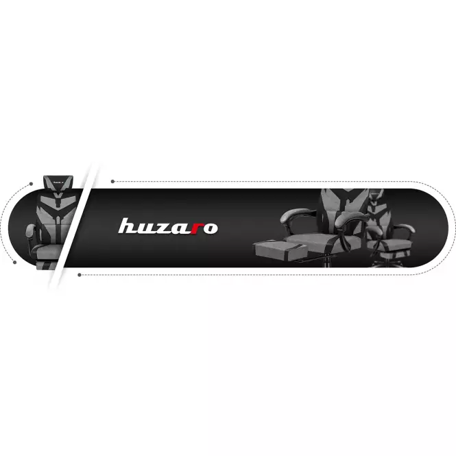 Otočné kreslo pre hráča HZ-Combat 5.0 Grey