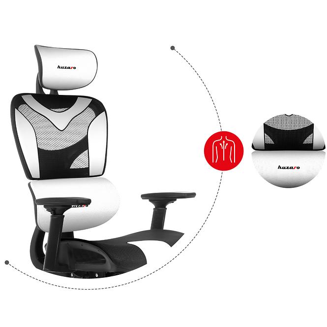 Otočné kreslo pre hráča HZ-Combat 8.0 White,9