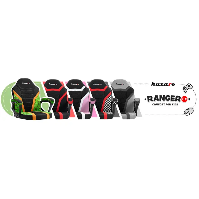 Otočné kreslo pre hráča HZ-Ranger 1.0 Pixel mesh,10