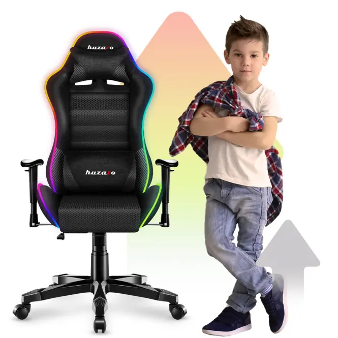 Otočné kreslo pre hráča HZ-Ranger 6.0 RGB Mesh,20