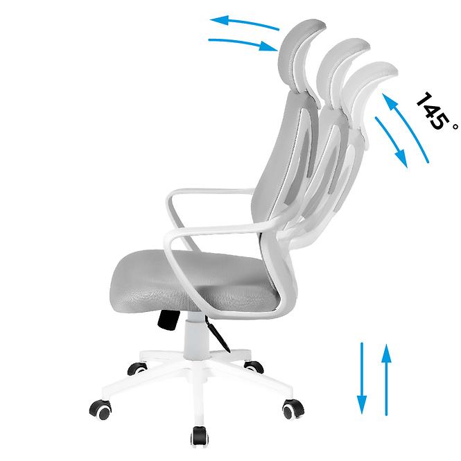 Kancelárske kreslo Markadler Manager 2.8 Grey,7