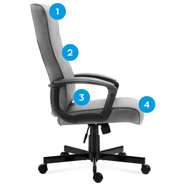 Kancelárske kreslo Markadler Boss 3.2 Grey