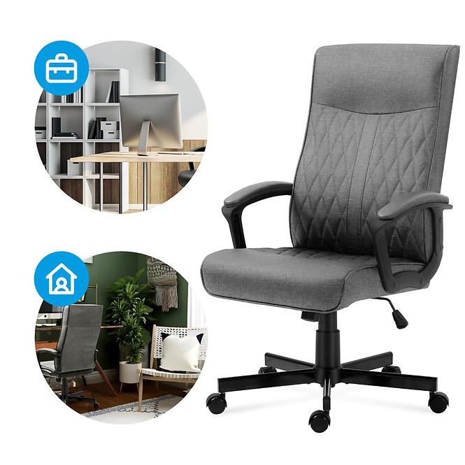 Kancelárske kreslo Markadler Boss 3.2 Grey