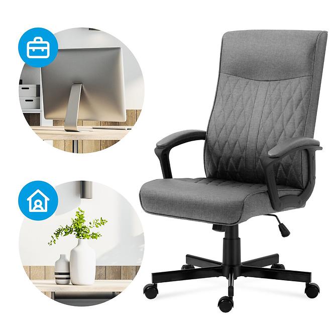 Kancelárske kreslo Markadler Boss 3.2 Grey