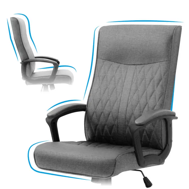 Kancelárske kreslo Markadler Boss 3.2 Grey,9