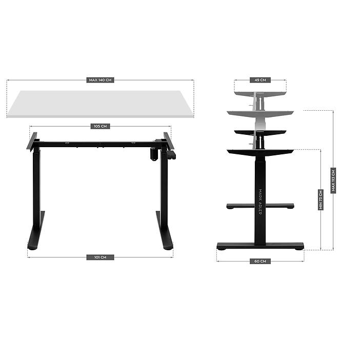 Elektrický stolový rám Xeno 2.0