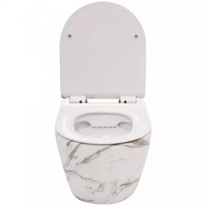 Závesná misa Carlo Mini Rimless žula lava mat