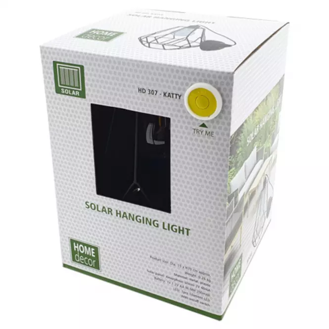 Katty HD 307 Solárna lampa,2