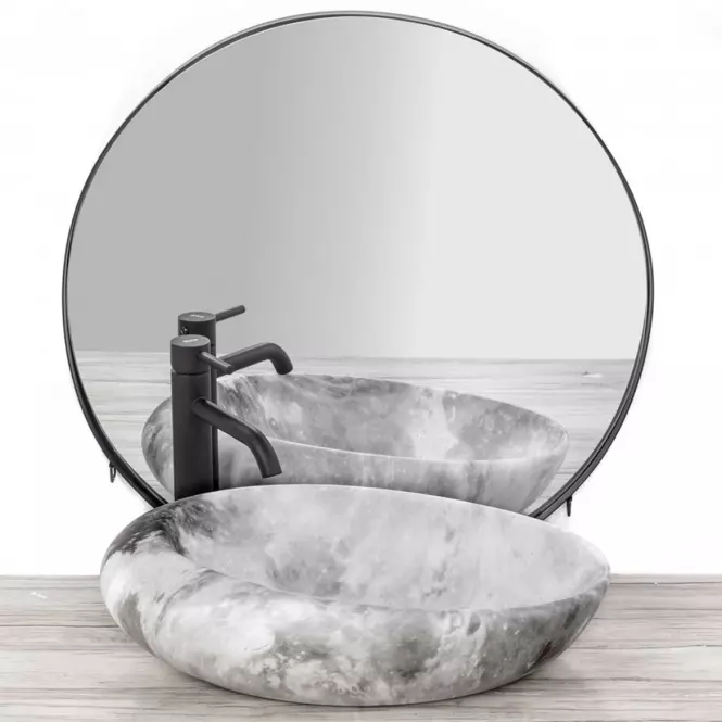 Umývadlo na dosku Roxy Stone L. Grey