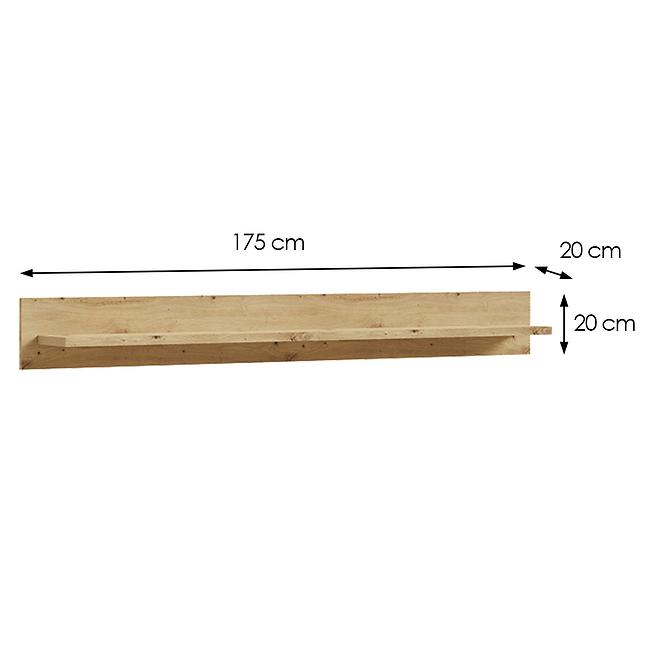 Polička Molto ML6A black,2