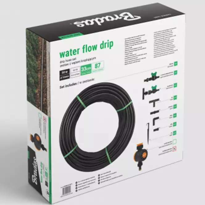 Súprava s hadicou na zavlažovanie Water Flow Drip DSWWF50-SET2
