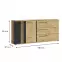 Komoda Molto ml 13 black,2