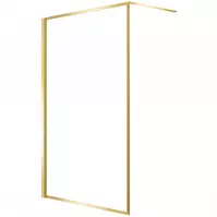 Sprchová stena Walk-In Tiz 100x195 gold
