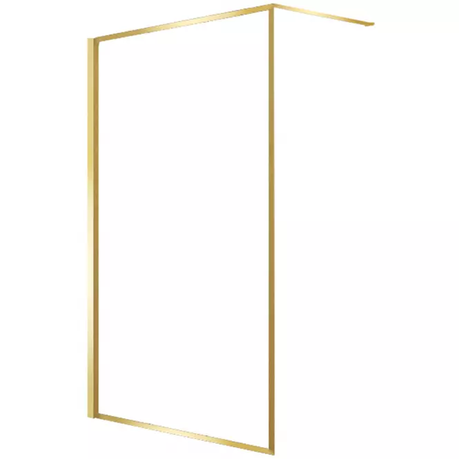 Sprchová stena Walk-In Tiz 100x195 gold