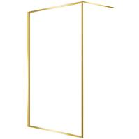 Sprchová stena Walk-In Tiz 120x195 gold