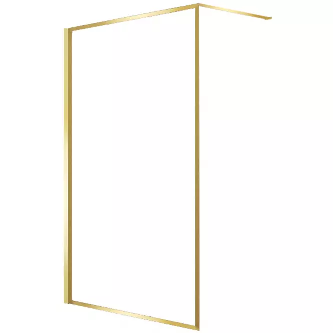 Sprchová stena Walk-In Tiz 120x195 gold