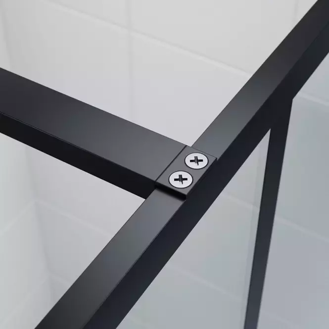 Sprchová stena Walk-In Grand 120x195 black