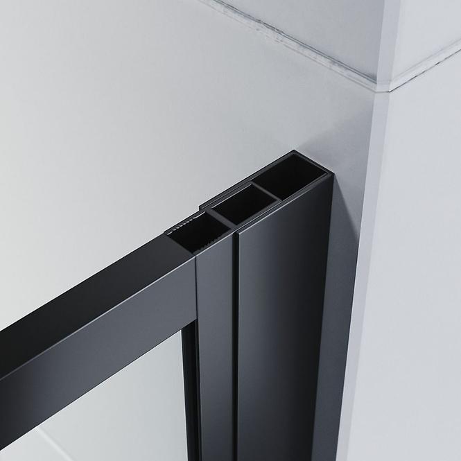 Sprchová stena Walk-In Grand 120x195 black