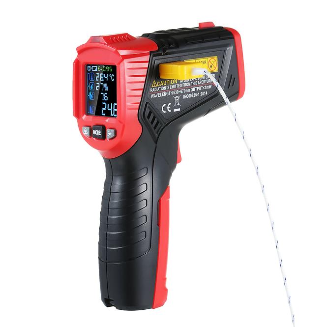 Laserový pyrometer vlhkomer Habotest HT651D