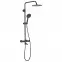 Termostatický stĺpik Lungo čierna Rea P4113,2