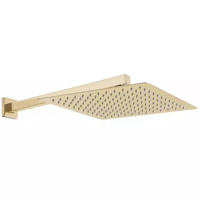 Sprchová sada + termostat Fenix-Davis Zlatá Rea P6324