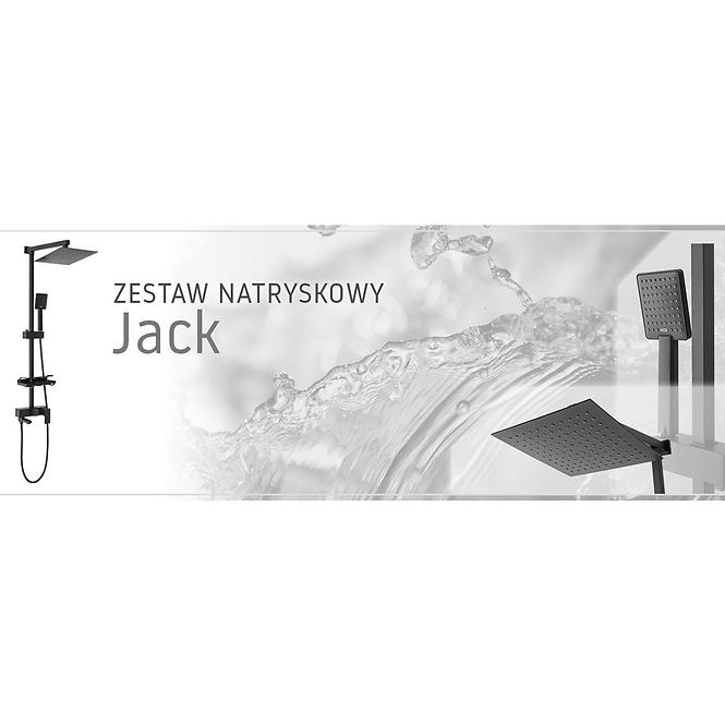 Sprchová sada Jack čierna Rea P7009