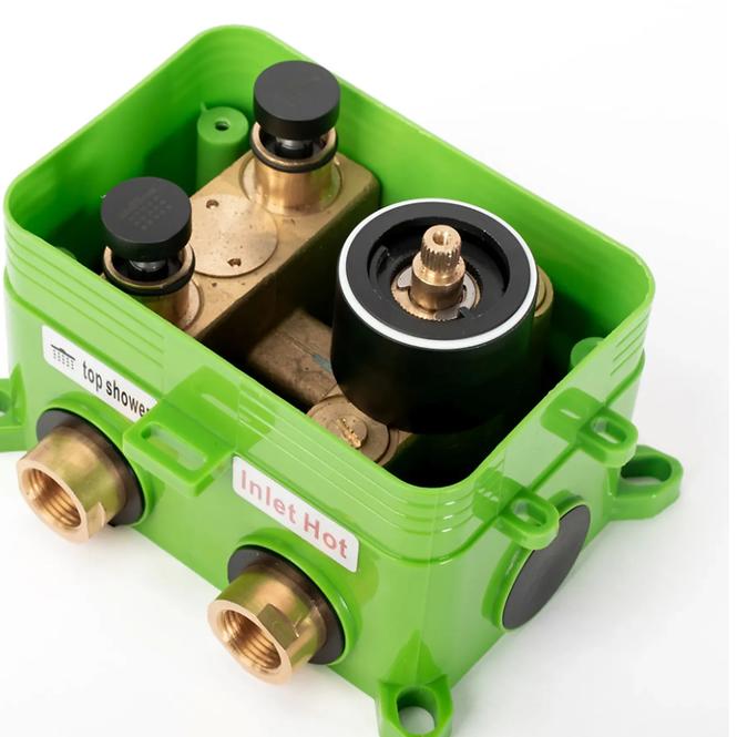 Sprchová termostatická sada Lungo-Miller chróm Rea P6715,5