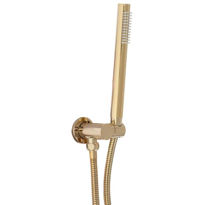 Sprchová sada Lungo-Miller termostatická Zlatá Rea P6714,3