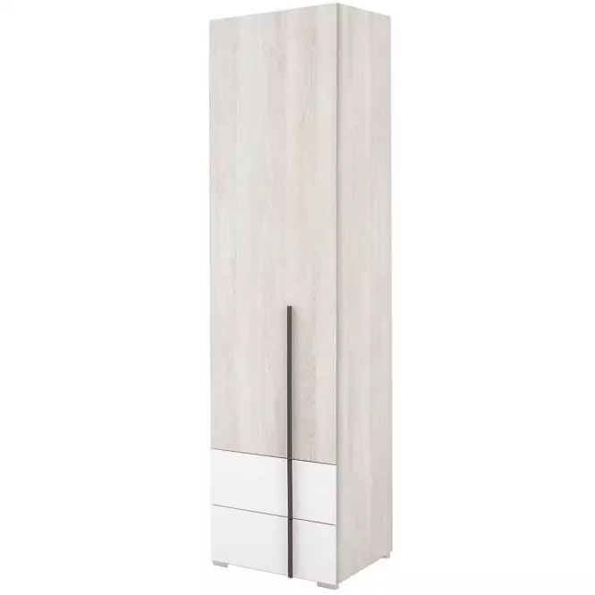 Regál Remo RM4 dub wilton/biela/antracit