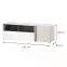 TV stolík Remo RM12 dub wilton/biela/antracit,2