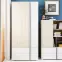 Skriňa Remo RM2 dub wilton/biela/antracit,3