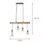 Luster 2023007 WOOD+BLACK E27 LW4,3