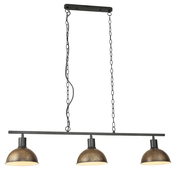 Luster 2023016 BLACK + ANTIQUE BRONZE E27 LW3,2