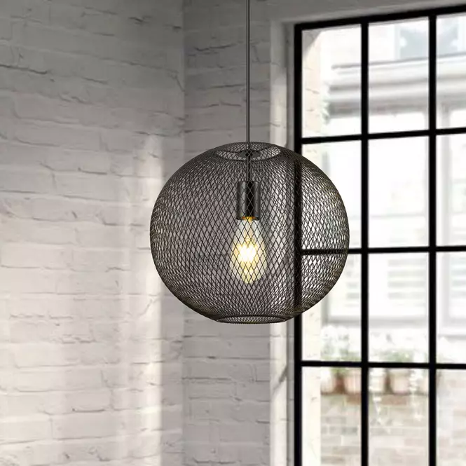 Luster 2200078 BLACK E27 LW1