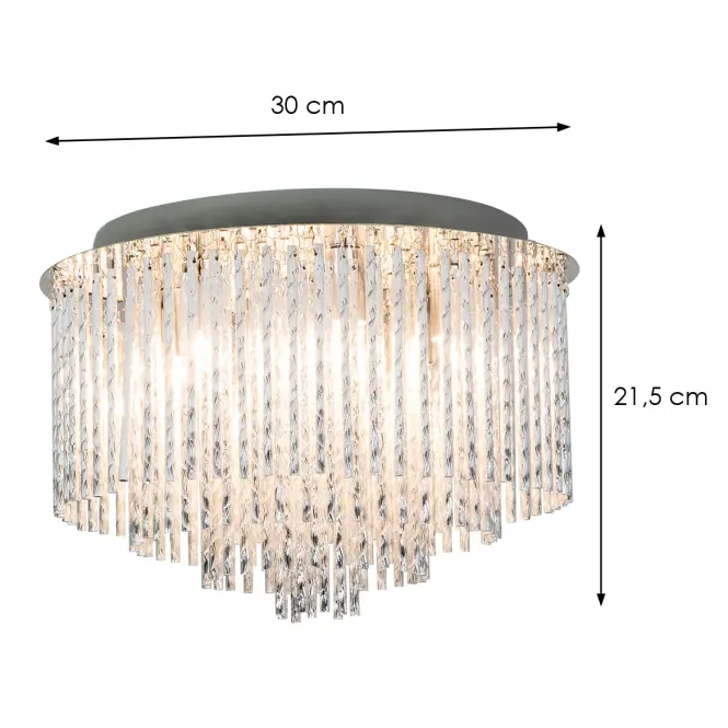 Luster 19162M chróm G9 LW4