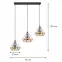 Luster 2200134-3 BLACK PAINTED LW3,3
