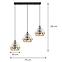 Luster 2200134-3 BLACK PAINTED LW3,3