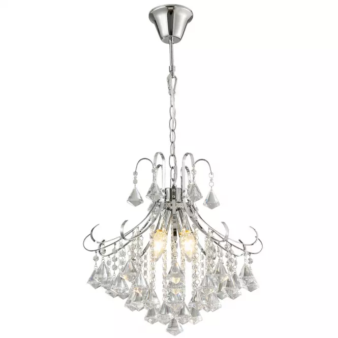 Luster 2200136-CH CHROME LW4