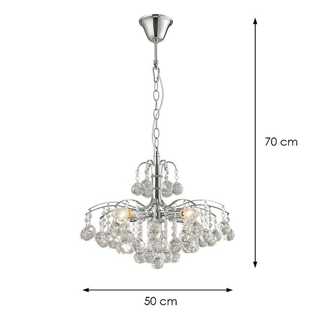 Luster 2200137-CH CHROME LW4,3