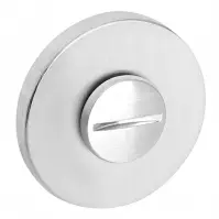 Rozeta R68F WC brúsený chróm