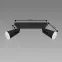 Stropné bodové svietidlo SANA GU10 2L BLACK 04144 LS2,3